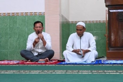 Batalyon Komando 463 Kopasgat Melaksanakan Yasinan Dan Doa Bersama Dengan Jajaran Lanud Iswahjudi