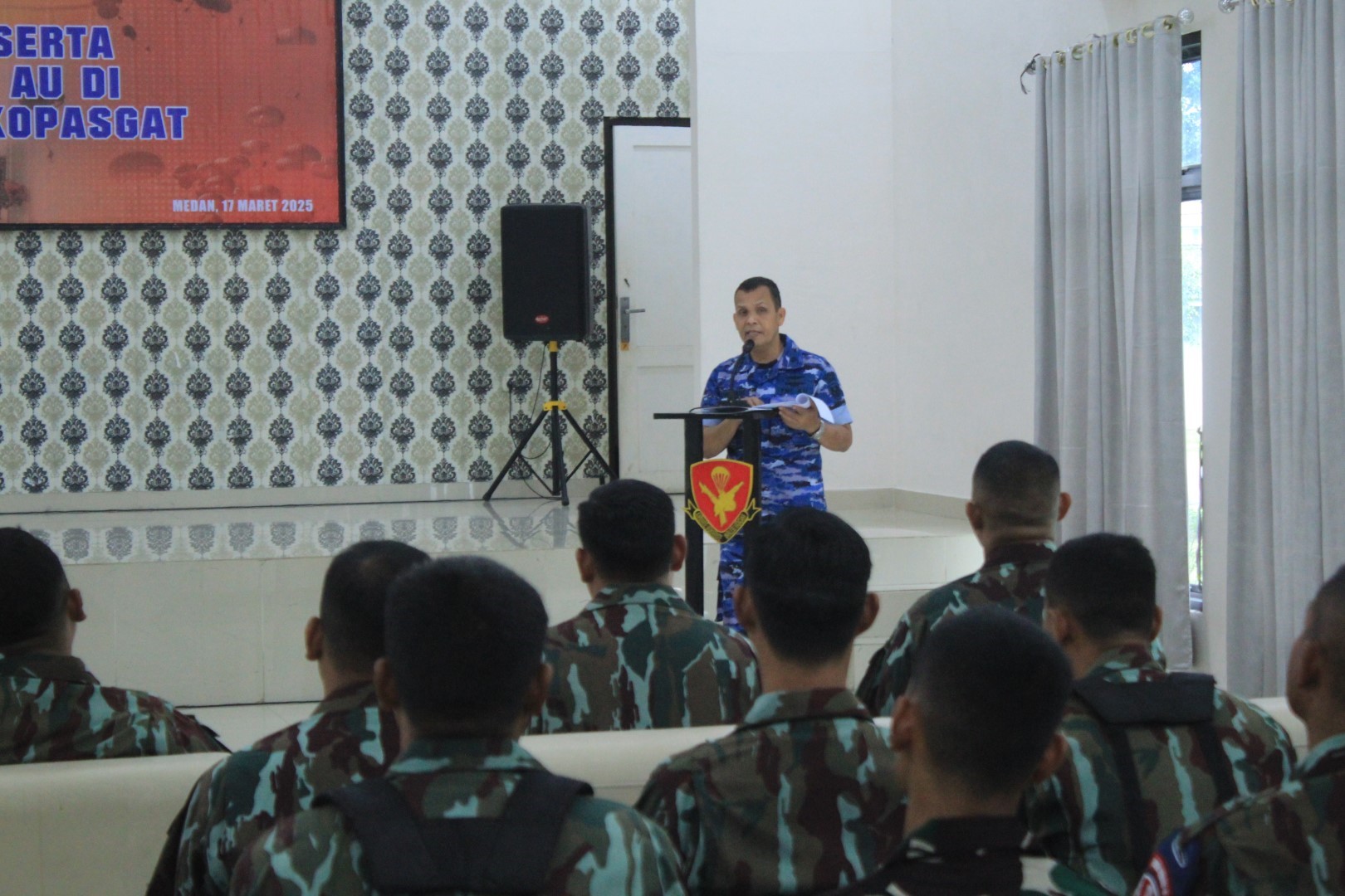 SAFARI HUKUM OLEH KADISKUMAU DI MARKAS KOPASGAT MEDAN