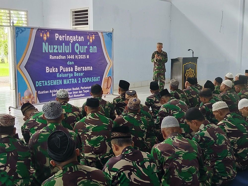 Nuzulul Quran Dan Buka Bersama Keluarga Besar Denmatra 2 Kopasgat