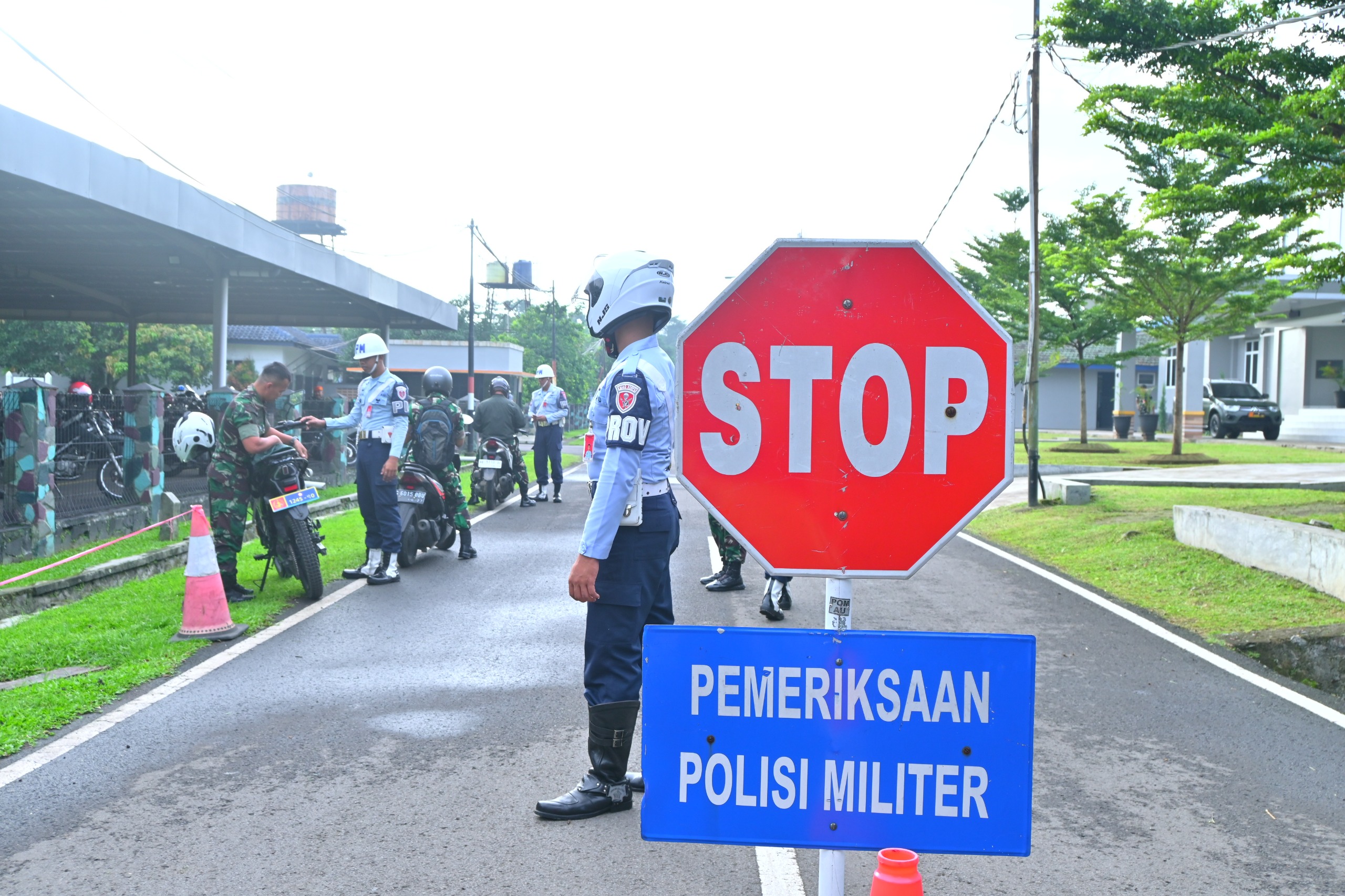 Tingkatkan Kedisiplinan Personel, Satprov Denma Kopasgat Gelar Operasi Gaktiplin