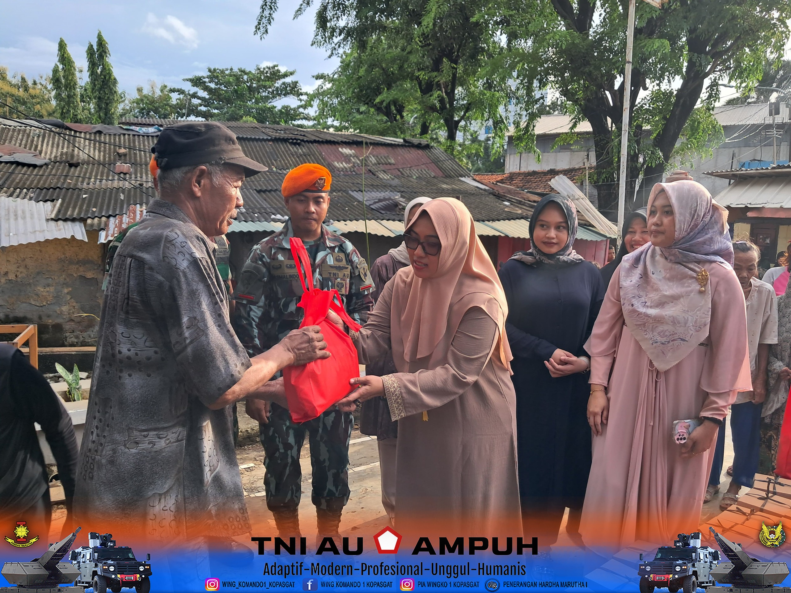 Jumat Berkah Wing Komando I Kopasgat