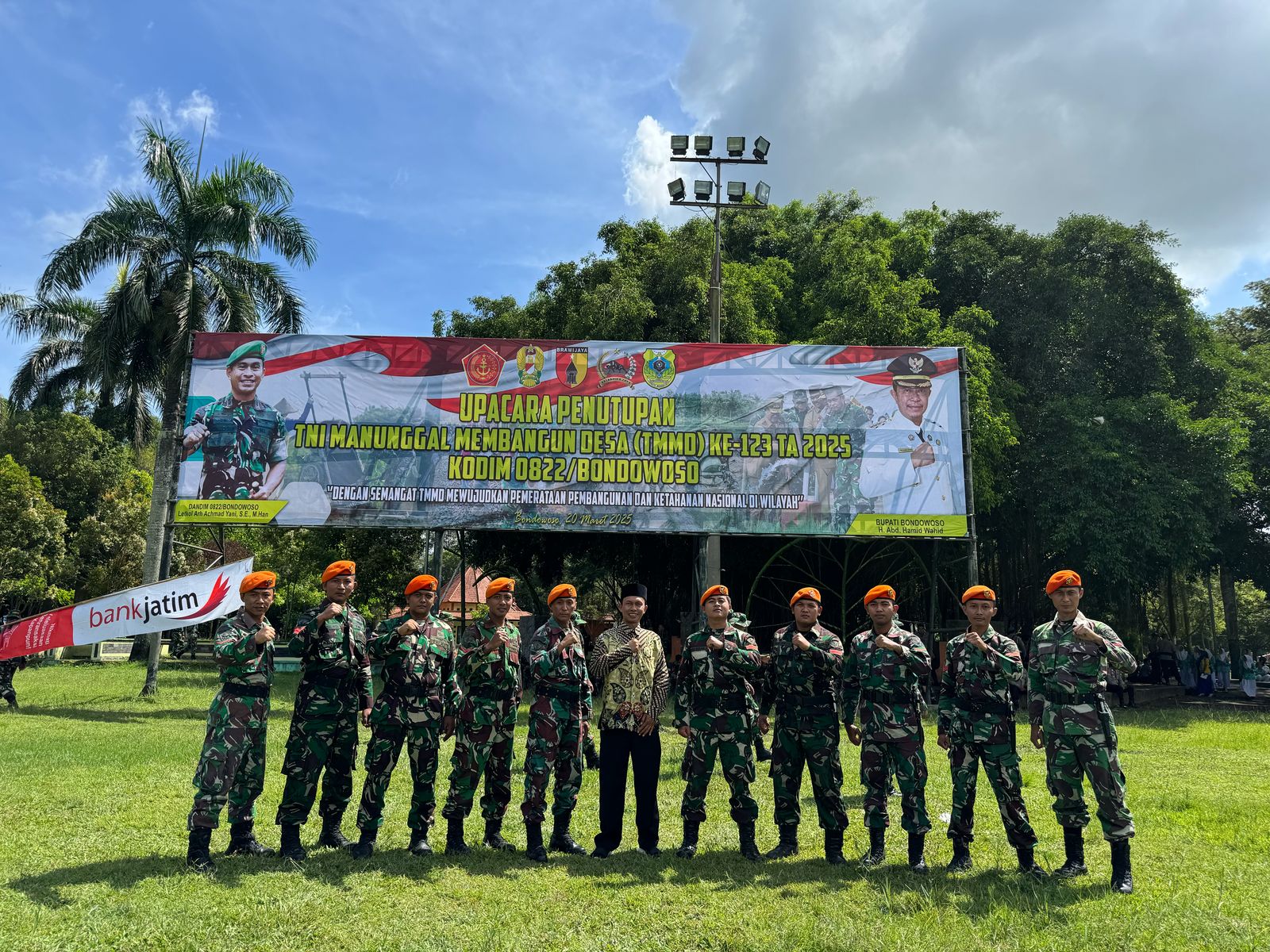 TMMD Ke – 123 Resmi Ditutup, Wujudkan Pemerataan Pembangunan Dan Ketahanan Nasional