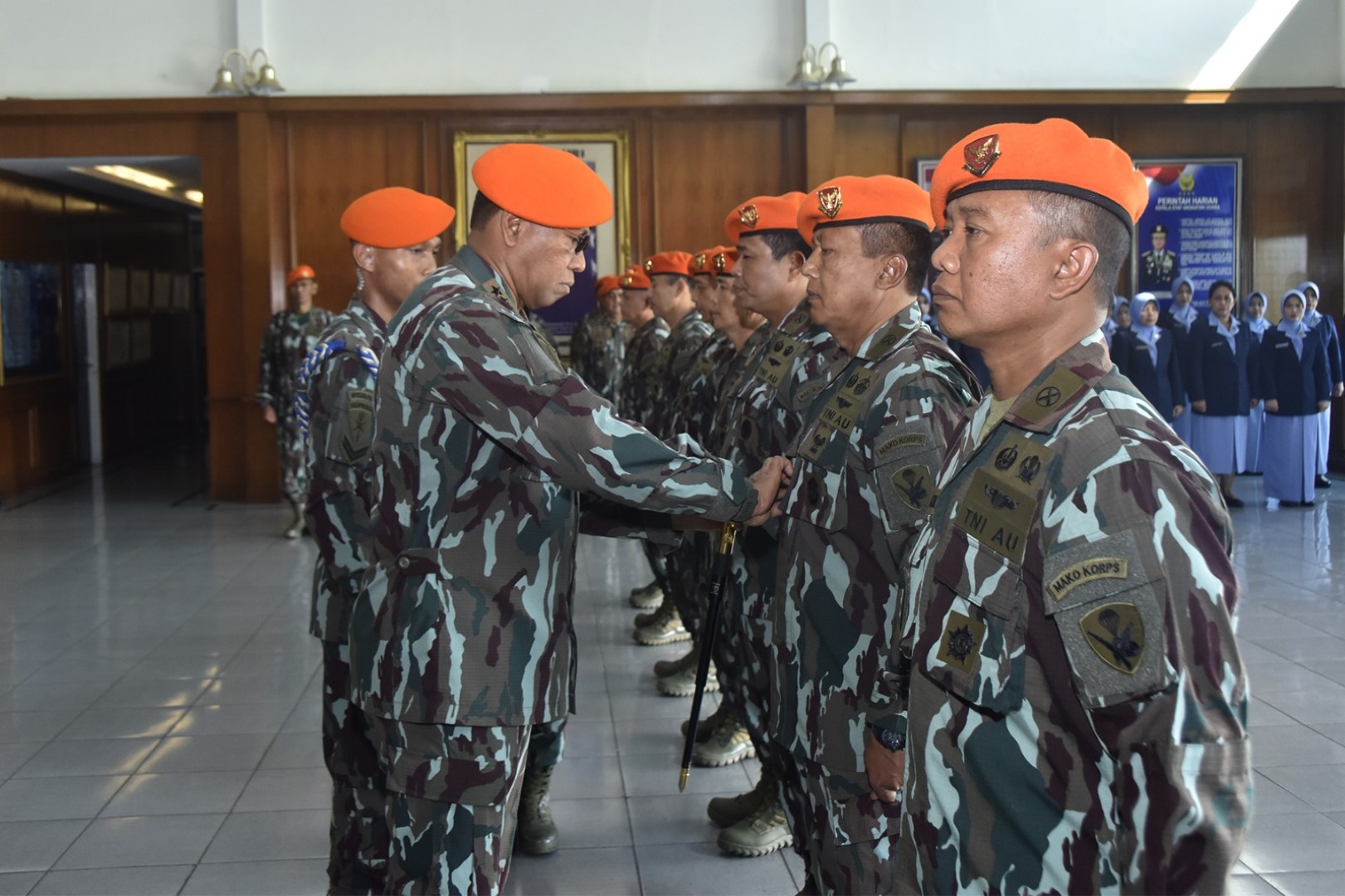 Dankopasgat Pimpin Sertijab Para Pejabat Kopasgat