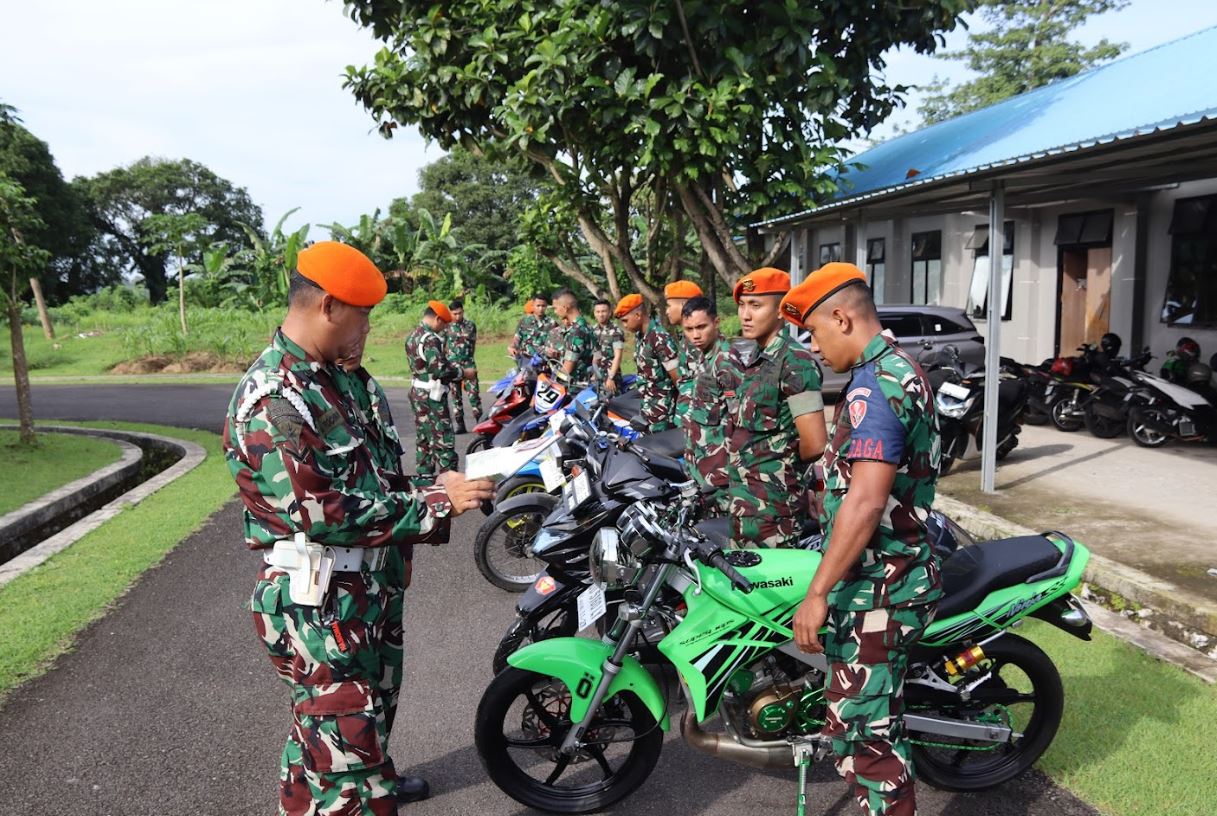 Wing Komando II Kopsasgat Melaksanakan Giat Gaktib