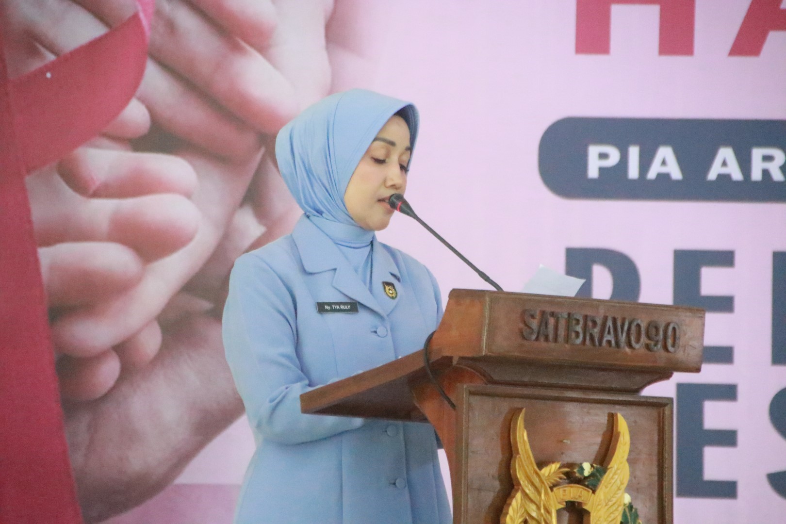 DETEKSI DINI BAHAYA KANKER PAYUDARA OLEH TIM DOKTER RS SILOAM KEPADA ANGGOTA PIA ARDHYA GARINI CABANG 5 SATBRAVO 90 GABUNGAN KOPASGAT