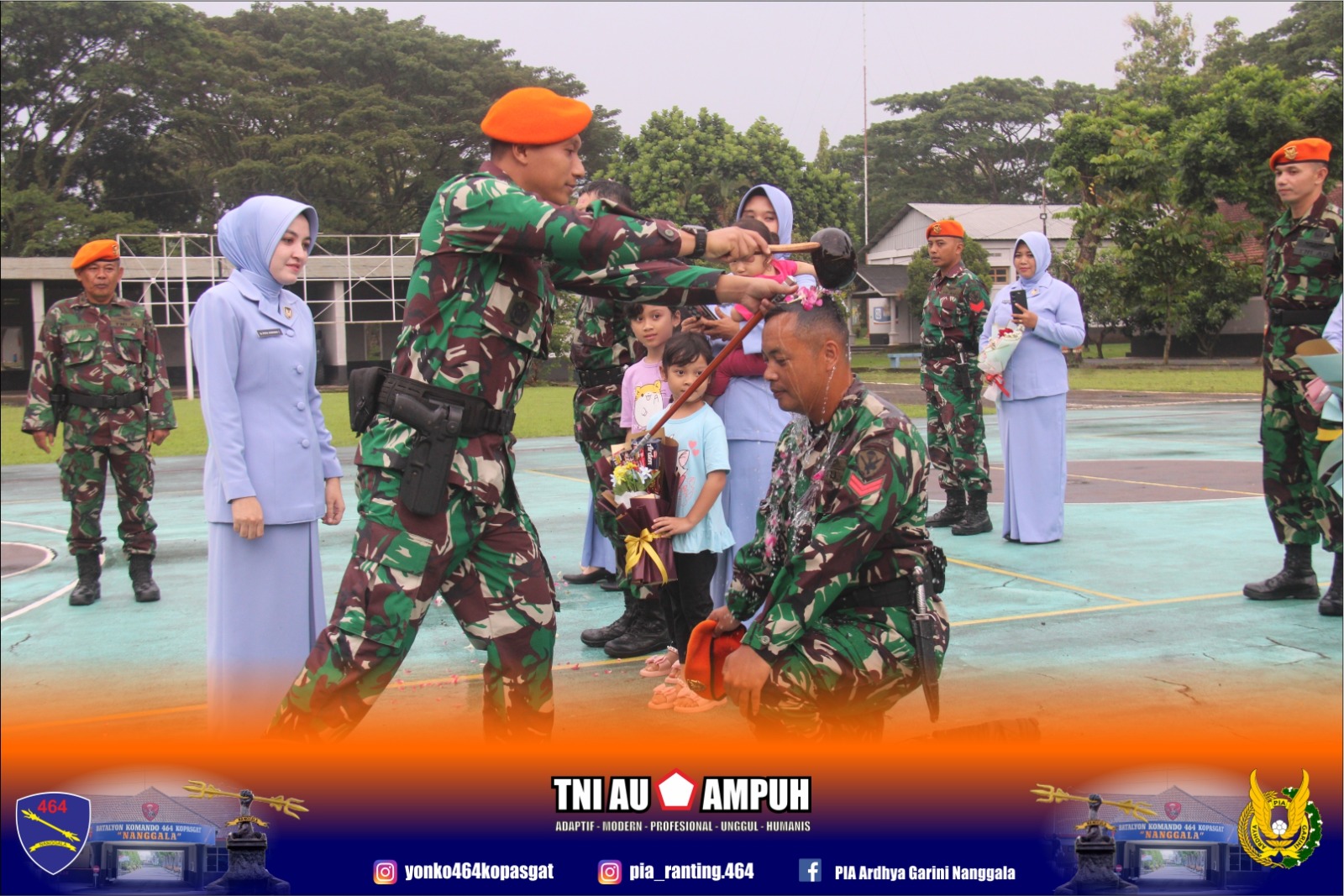 Kenaikan Pangkat, Prajurit Harus Semakin Termotivasi Untuk Meningkatkan Kualitas Diri Dan Prestasi Kerja Dimasa Mendatang