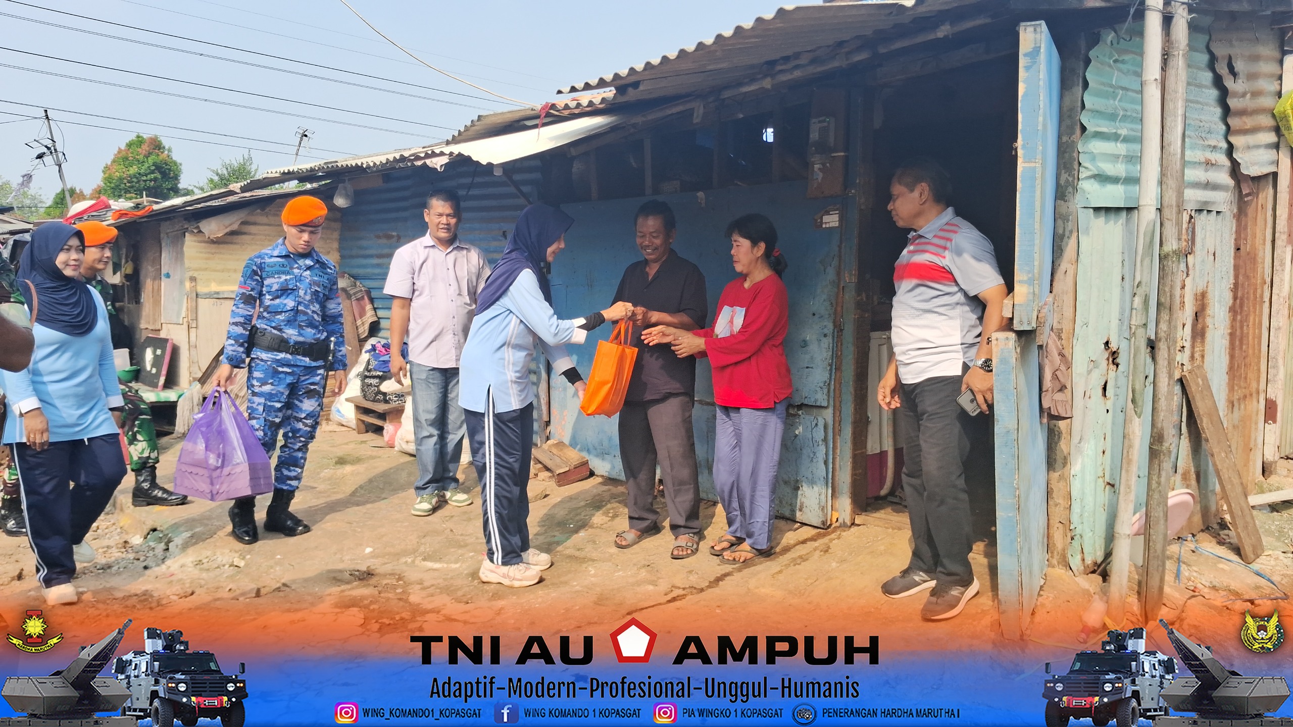 Jumat Berkah Wing Komando I Kopasgat