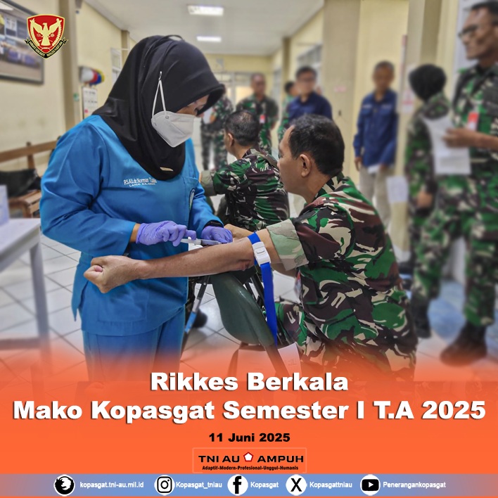 Rikkes Berkala Mako Kopasgat Semester I T.A 2025