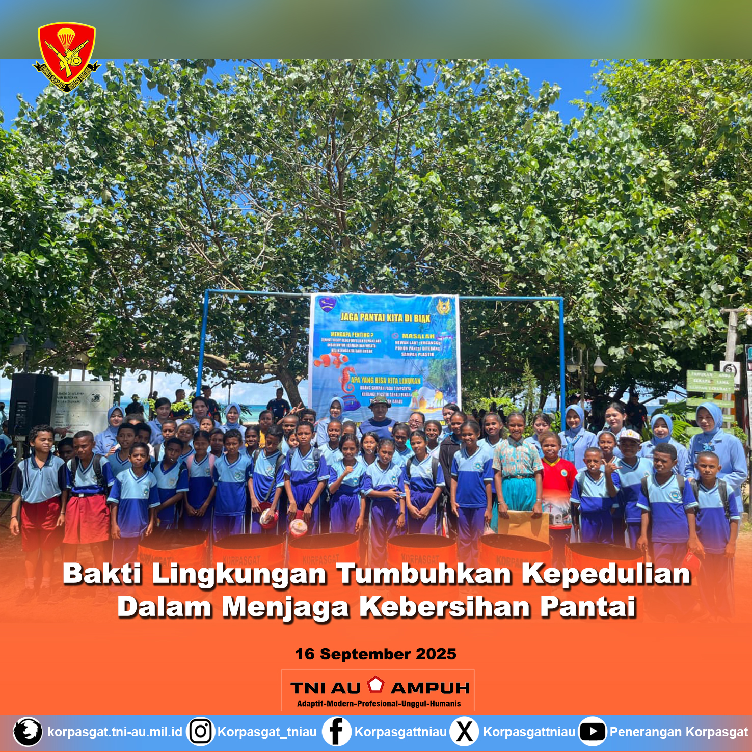 Bakti Lingkungan Tumbuhkan Kepedulian Dalam Menjaga Kebersihan Pantai