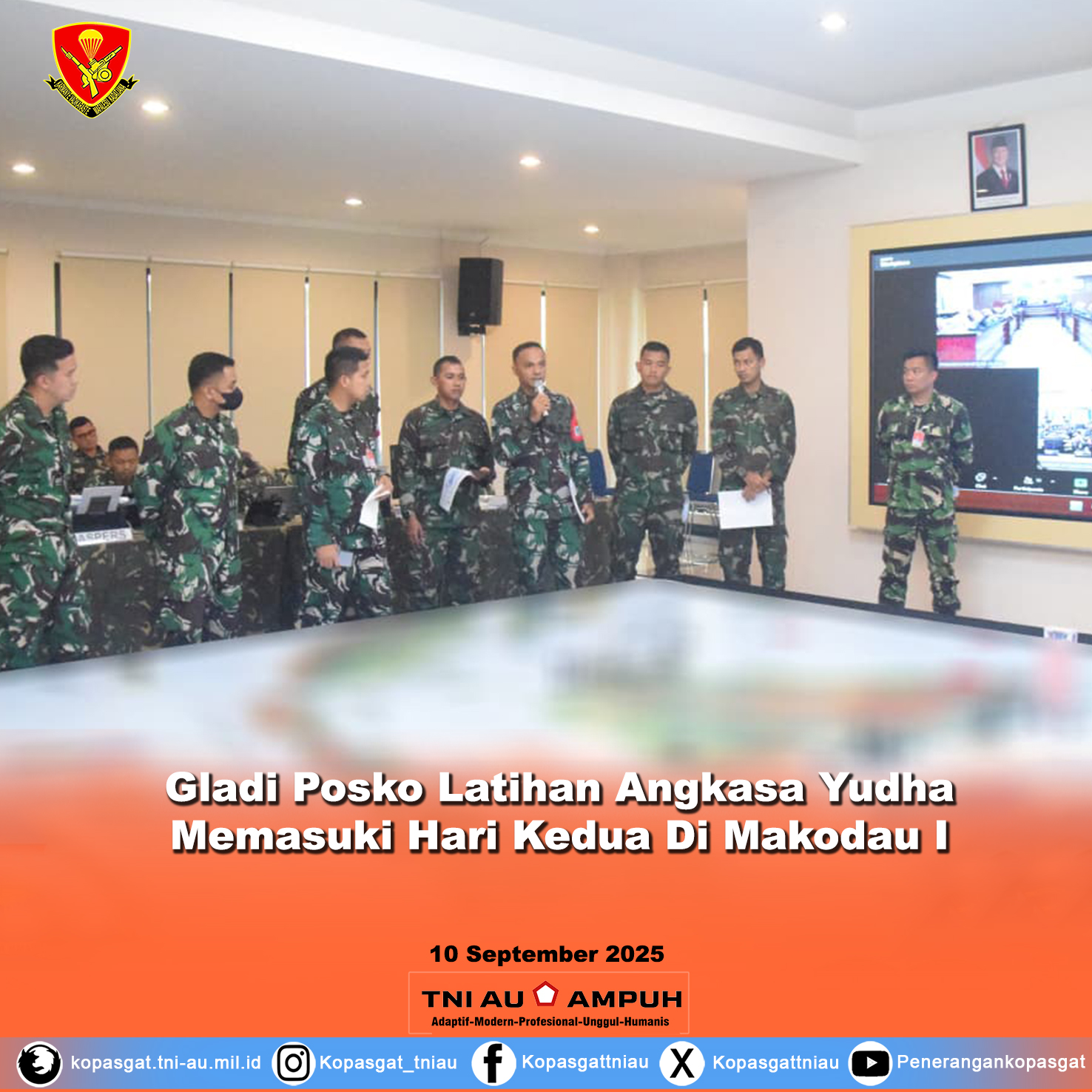 Gladi Posko Latihan Angkasa Yudha Memasuki Hari Kedua Di Makodau I