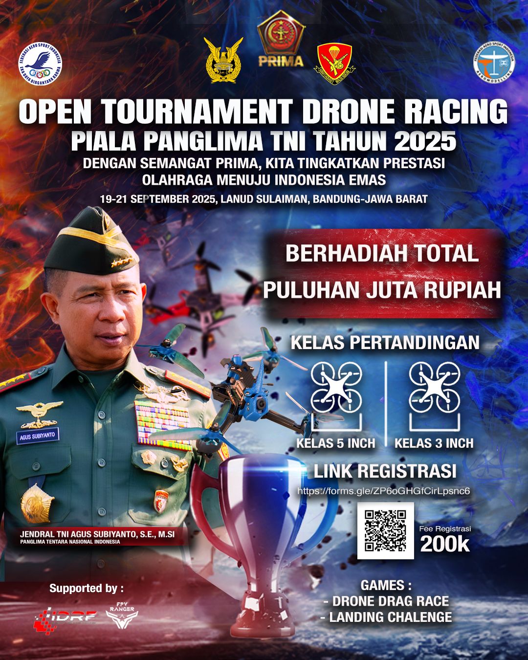 DRONE RACING PIALA PANGLIMA TNI