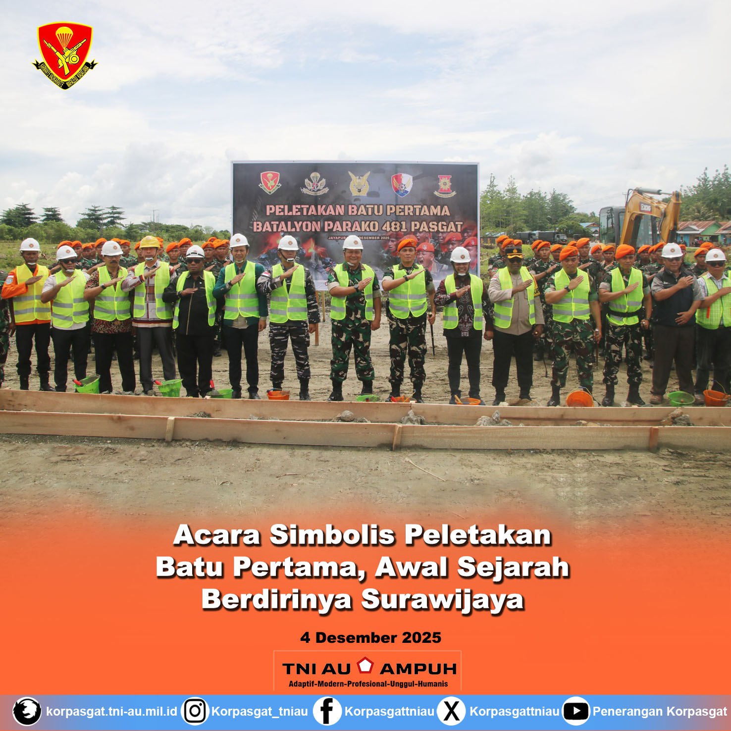 Acara Simbolis Peletakan Batu Pertama, Awal Sejarah Berdirinya Surawijaya